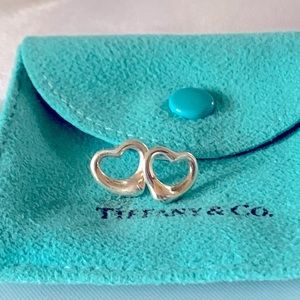 Tiffany & Co. Open Heart Earrings